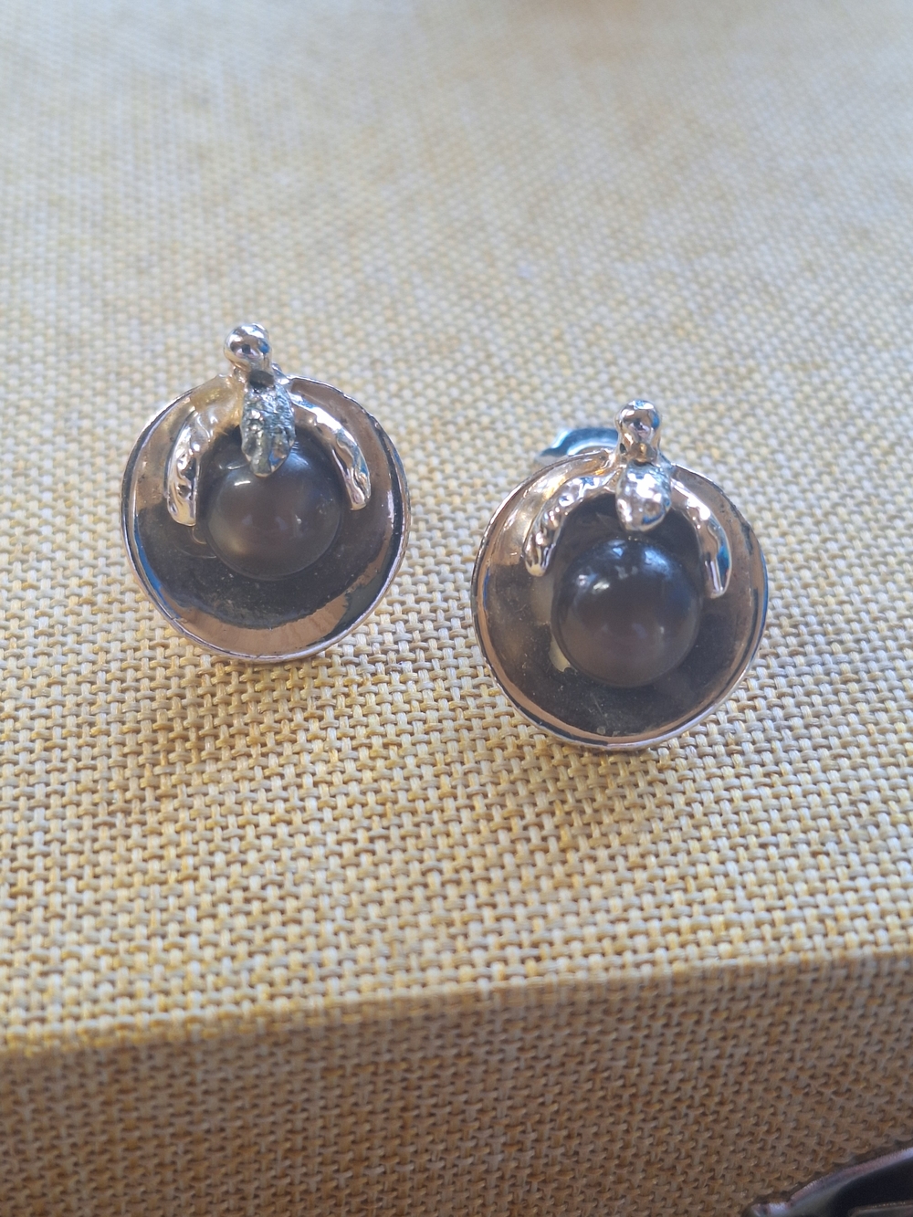 Moonglow Clipon Earrings